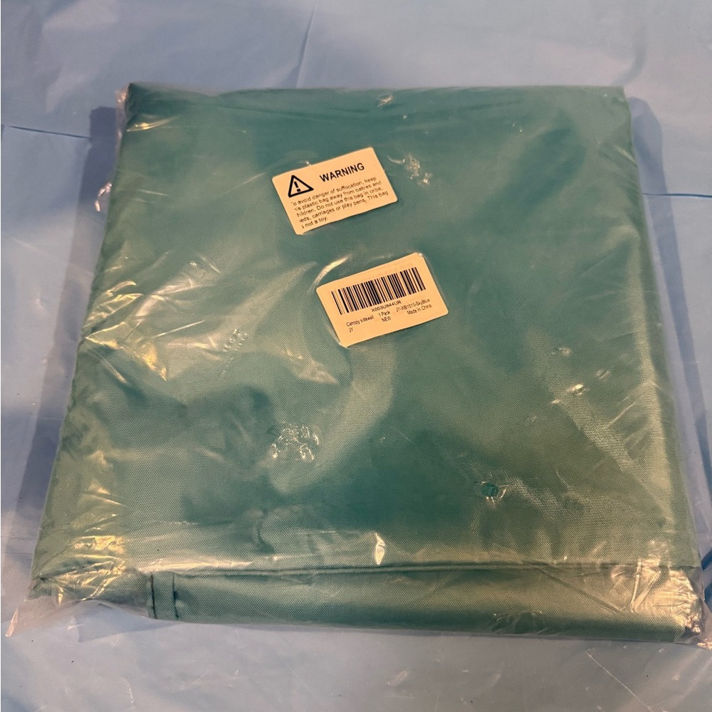 Canopy Tent Sidewall only 10x10 Sky Blue Brand New - Picture 10 of 12